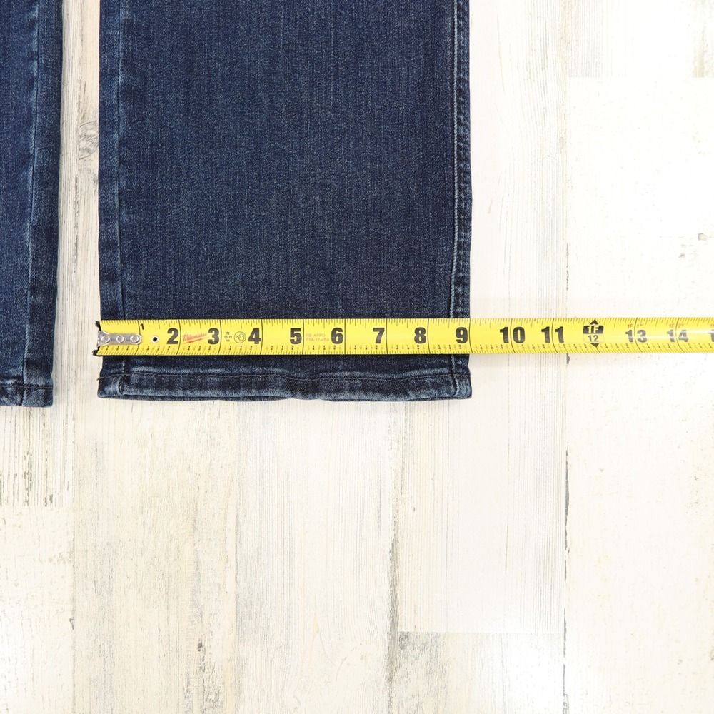 Judy Blue Jeans Womens 15 Mid Rise Tummy Control Straight Leg Stretch Denim - Picture 16 of 16